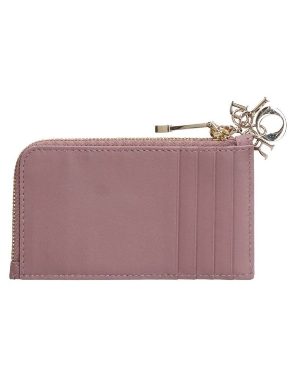 Dior Lady Dior Cosmos Cannage Lambskin Card Coin Holder Handbag